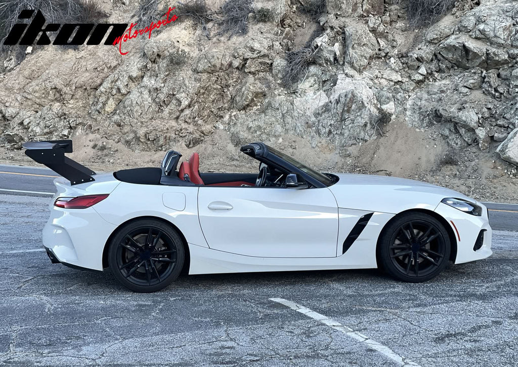 Universal 65'' GT Trunk Spoiler V1 Brackets V4D Legs + V4A Plates ABS