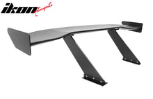 Load image into Gallery viewer, Universal 57'' GT Trunk Spoiler V1 Brackets V4D Legs + V4A Plates ABS