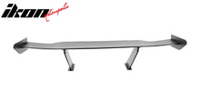 Load image into Gallery viewer, Universal 61'' GT Trunk Spoiler V1 Brackets V4D Legs + V4A Plates ABS