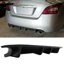 Load image into Gallery viewer, Rear Diffuser &amp; Front Lip For 2009-2015 Nissan Maxima VIP Style Black