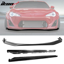 Load image into Gallery viewer, Side Skirts &amp; Front Lip For 2013-2016 Scion FR-S GR Style PU Unpainted