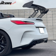 Load image into Gallery viewer, 56"Inch GT Style Trunk Spoiler V1 Side Plates V3 Legs 3D Carbon Fiber