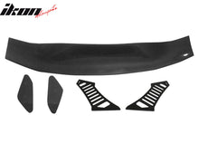 Load image into Gallery viewer, 56"Inch GT Style Trunk Spoiler V1 Side Plates V3 Legs 3D Carbon Fiber