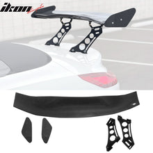 Load image into Gallery viewer, 56"Inch GT Style Trunk Spoiler V1 Side Plates V5 Legs 3D Carbon Fiber