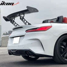 Load image into Gallery viewer, 56"Inch GT Style Trunk Spoiler V1 Side Plates V5 Legs 3D Carbon Fiber