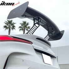 Load image into Gallery viewer, 57'' 12" Height Drag Trunk Spoiler V2 Side Plates V3 Legs Carbon Fiber
