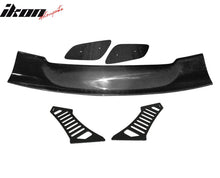 Load image into Gallery viewer, 57'' 12" Height Drag Trunk Spoiler V2 Side Plates V3 Legs Carbon Fiber