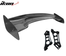 Load image into Gallery viewer, 57'' 12" Height Drag Trunk Spoiler V2 Side Plates V5 Legs Carbon Fiber