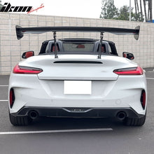 Load image into Gallery viewer, 57'' 12" Height Drag Trunk Spoiler V2 Side Plates V6 Legs Carbon Fiber