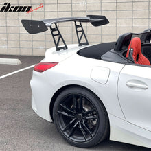 Load image into Gallery viewer, 57'' 12" Height Drag Trunk Spoiler V2 Side Plates V6 Legs Carbon Fiber
