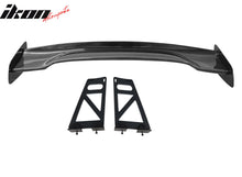 Load image into Gallery viewer, 57'' 12" Height Drag Trunk Spoiler V2 Side Plates V6 Legs Carbon Fiber