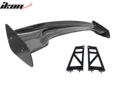 Load image into Gallery viewer, 57'' 12" Height Drag Trunk Spoiler V2 Side Plates V6 Legs Carbon Fiber