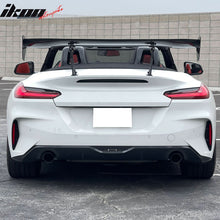 Load image into Gallery viewer, 56"Inch GT Style Trunk Spoiler V3 Side Plates V3 Legs 3D Carbon Fiber