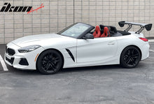 Load image into Gallery viewer, 56"Inch GT Style Trunk Spoiler V3 Side Plates V3 Legs 3D Carbon Fiber