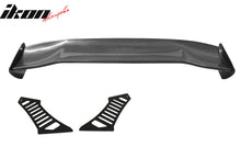 Load image into Gallery viewer, 56"Inch GT Style Trunk Spoiler V3 Side Plates V3 Legs 3D Carbon Fiber