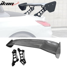 Load image into Gallery viewer, 56"Inch GT Style Trunk Spoiler V3 Side Plates V5 Legs 3D Carbon Fiber