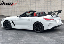 Load image into Gallery viewer, 56"Inch GT Style Trunk Spoiler V3 Side Plates V5 Legs 3D Carbon Fiber