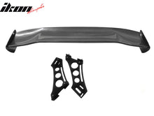 Load image into Gallery viewer, 56"Inch GT Style Trunk Spoiler V3 Side Plates V5 Legs 3D Carbon Fiber