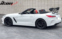 Load image into Gallery viewer, 56"Inch GT Style Trunk Spoiler V3 Side Plates V6 Legs 3D Carbon Fiber