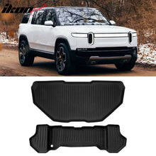 Load image into Gallery viewer, 2022-2024 Rivian R1T R1S Front Storage Mat TPE Upper Lower Liner Guard