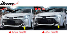 Load image into Gallery viewer, 2019-2021 Toyota Corolla Auris 5-Door Matte Black 3PC Front Bumper Lip