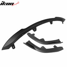 Load image into Gallery viewer, 2019-2021 Toyota Corolla Auris 5-Door Matte Black 3PC Front Bumper Lip