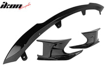 Load image into Gallery viewer, 2019-2021 Toyota Corolla Gloss Black Front Bumper Lip + Side Canards