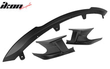 Load image into Gallery viewer, 2019-2021 Toyota Corolla Matte Black Front Bumper Lip + Side Canards