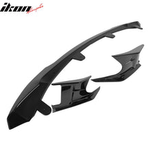 Load image into Gallery viewer, 2022-2023 Toyota Corolla Gloss Black Front Bumper Lip + Side Canards