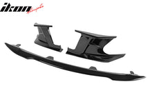 Load image into Gallery viewer, 2022-2023 Toyota Corolla Gloss Black Front Bumper Lip + Side Canards
