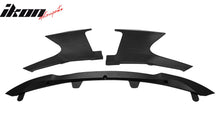 Load image into Gallery viewer, 2022-2023 Toyota Corolla Matte Black Front Bumper Lip + Side Canards