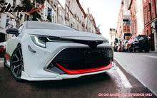 Load image into Gallery viewer, 2019-2021 Toyota Corolla Gloss Black 3PCS Front Bumper Lip+Side Canard
