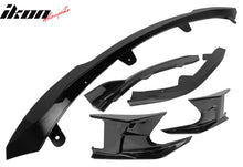 Load image into Gallery viewer, 2019-2021 Toyota Corolla Gloss Black 3PCS Front Bumper Lip+Side Canard
