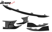 Load image into Gallery viewer, 2022-2023 Toyota Corolla Gloss Black 3PC Front Bumper Lip+Side Canards