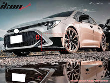Load image into Gallery viewer, 2022-2023 Toyota Corolla Matte Black 3PC Front Bumper Lip+Side Canards