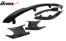 Load image into Gallery viewer, 2022-2023 Toyota Corolla Matte Black 3PC Front Bumper Lip+Side Canards