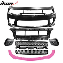 Load image into Gallery viewer, 2015-2023 Dodge Charger Widebody Front Bumper Cover + Pink Lip PP