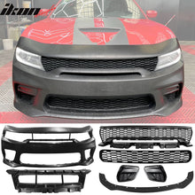 Load image into Gallery viewer, 2015-2023 Dodge Charger  Front Bumper Cover Grill Kit Widebody Black P