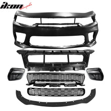 Load image into Gallery viewer, 2015-2023 Dodge Charger  Front Bumper Cover Grill Kit Widebody Black P