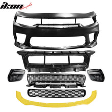 Load image into Gallery viewer, 2015-2023 Dodge Charger Widebody Front Bumper Cover + Yellow Lip PP