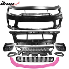 Load image into Gallery viewer, 2015-2023 Dodge Charger Widebody SRT Front Bumper Cover + Pink Lip PP