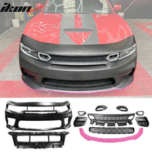 Load image into Gallery viewer, 2015-2023 Dodge Charger Widebody SRT LED Bumper Cover Pink Lip PP