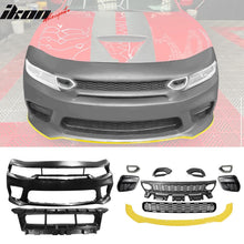 Load image into Gallery viewer, 2015-2023 Dodge Charger Widebody SRT Bumper Cover Yellow Lip PP
