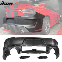 Load image into Gallery viewer, 2015-2023 Dodge Charger Rear &amp; Front Bumper + Pink Lip Diffuser PP