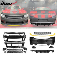 Load image into Gallery viewer, 2015-2023 Dodge Charger Rear &amp;  Front Bumper Yellow Lip Diffuser