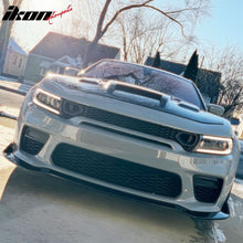 Load image into Gallery viewer, 2015-2023 Dodge Charger IKON Matte Black Front Rear Bumper Covers PP