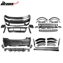 Load image into Gallery viewer, 2015-2023 Dodge Charger Widebody Rear Bumper Covers W/ SRT Grilles ABS