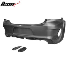 Load image into Gallery viewer, 2015-2023 Dodge Charger IKON Gloss Black Front Rear Bumper Covers PP