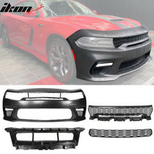 Load image into Gallery viewer, 2015-2023 Dodge Charger Front Bumper &amp; Grille Sedan Widebody LED PP