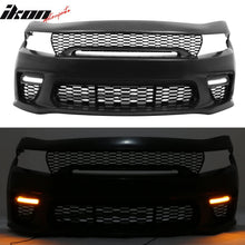 Load image into Gallery viewer, 2015-2023 Dodge Charger Front Bumper &amp; Grille Sedan Widebody LED PP
